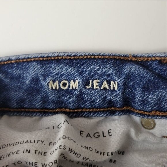 American eagle mom jean stretch high rise ankle 4 - Picture 7 of 12